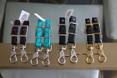 BioThane Steigbügelhalter super schick mit Conway, abgenäht NEU: Edelstahlk