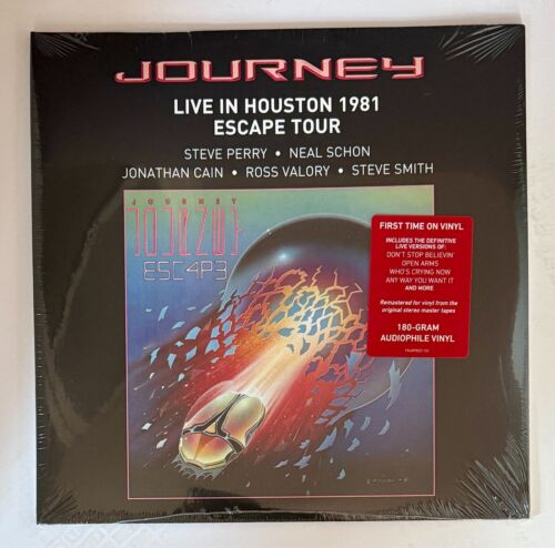Journey - Live In Houston: The Escape Tour First Time on Vinyl Brand New