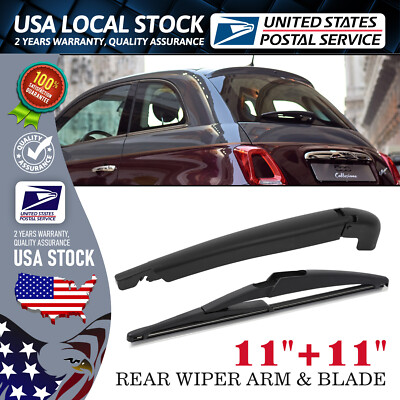 11''+11''Rear Windshield Wiper Blade OEM Quality Beam Premium Hybrid NEW Black