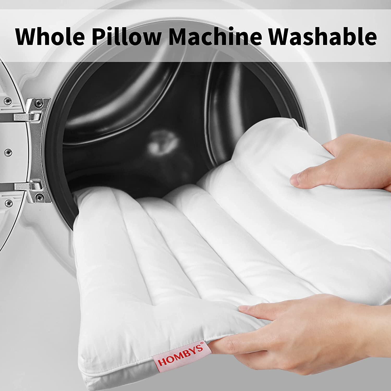 Thin Stomach Sleeper Bed Pillows for Sleeping, 2.5 Inch Thin Slim Flat Pillow fo eBay