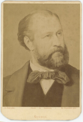 Schreibtisch Circa 1880. Charles Gounod, Komponist Französisch