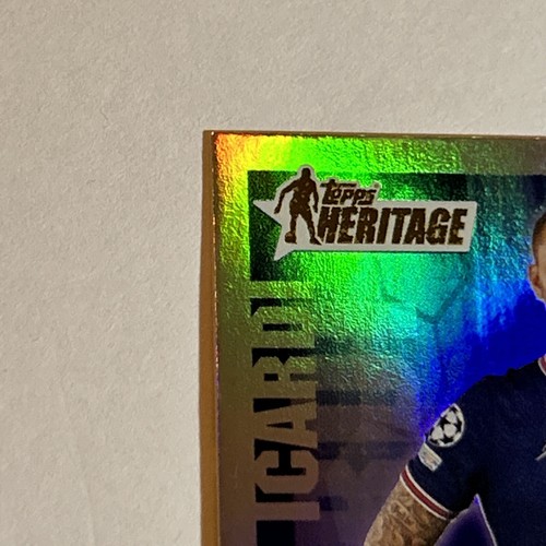Mauro Icardi 2021 Match Attax Champions League Heritage Power Play Holo #474 - Picture 3 of 6