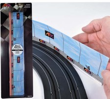 AFX Racing 22049 Race Barrier 3 Piece 31" Sections HO Slot Car Track Accessories