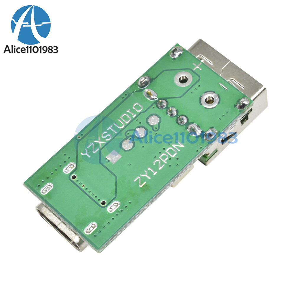 Roboway Type-C USB-C PD2.0 3.0 To DC USB Decoy Fast Charge Trigger Poll Detector 100W MA At Rs - Foto 10