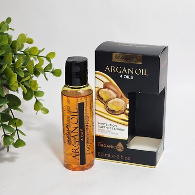 Kativa Argan Oil 4 Oils Protection Softness &Shine Organic 2 fl oz / 60mL