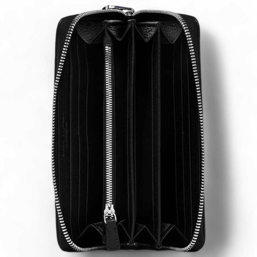 NEW GIANNI CHIARINI Wallet DOLLARO Female Leather Black - 504224PEGRN001 - 第 4/5 張圖片