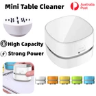 Mini Vacuum Cleaner Office Desk Dust Keyboard Home Table Desktop Sweeper Tool AU