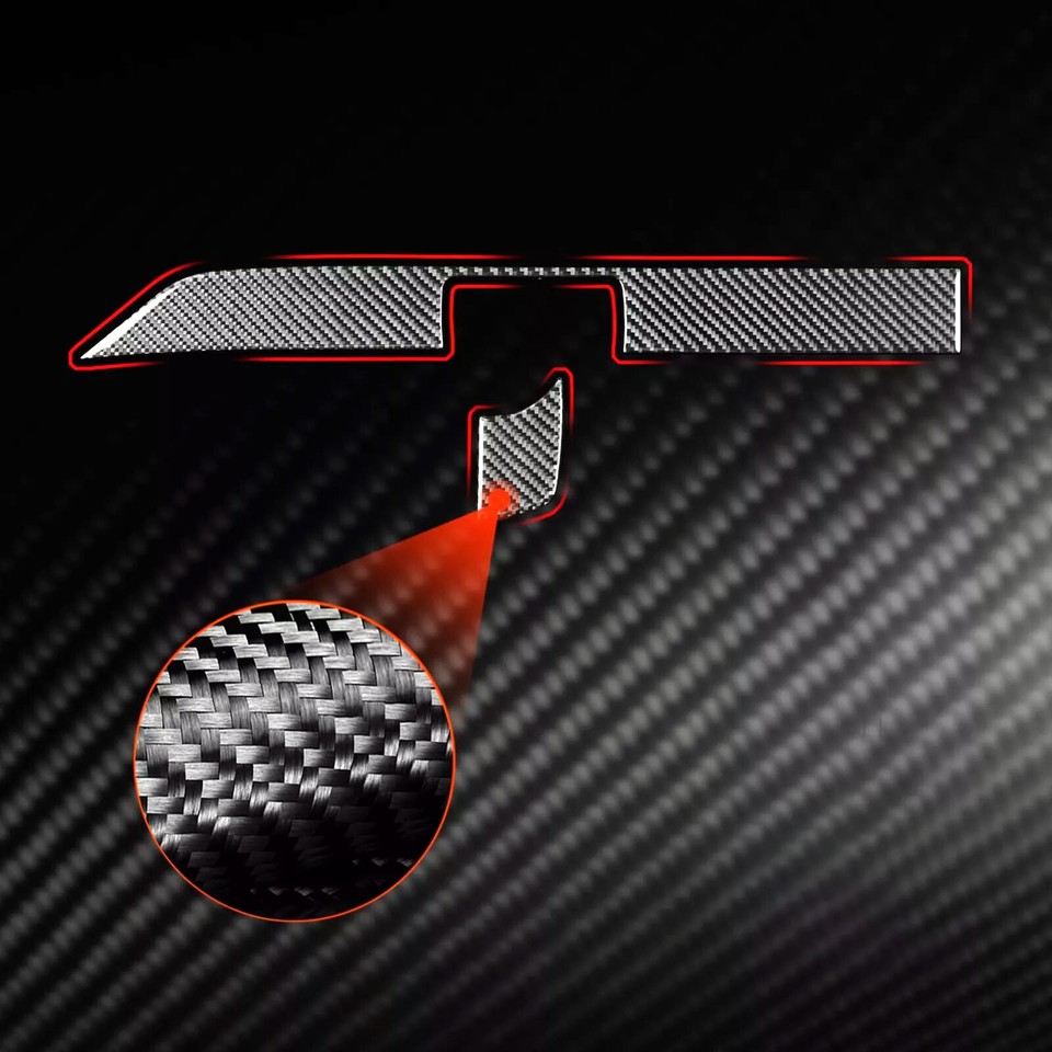 Carbon Fiber Copilot Dashboard Glove Box Panel Sticker For Colorado