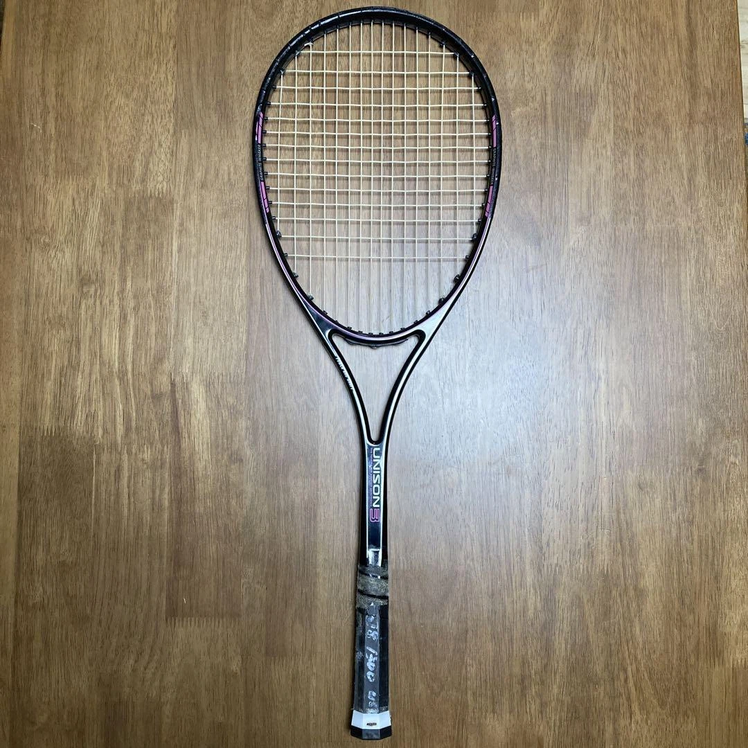 Mizuno tennis racquet Racket UNISON 3 Tennis Racket Mizuno MIZUNO Rubber Tennis