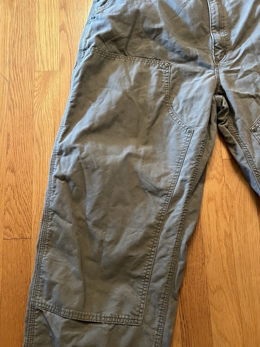 vintage carhartt ダブルニー B195-LBR カーハート Carhartt ライトダック ダブルニーペインターパンツ