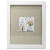 Lawrence Frames Shadow Box Frame With Linen Inner Display Board, 11 By 14-inch, on sale Lawrence Frames Shadow Box Frame With Linen Inner Display Board, 11 By 14-inch, on sale
