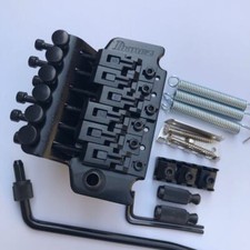 Floyd Tremolo Bridge Sistema di Bloccaggio Doppio per Chitarra Elettrica Ibanez - Nero