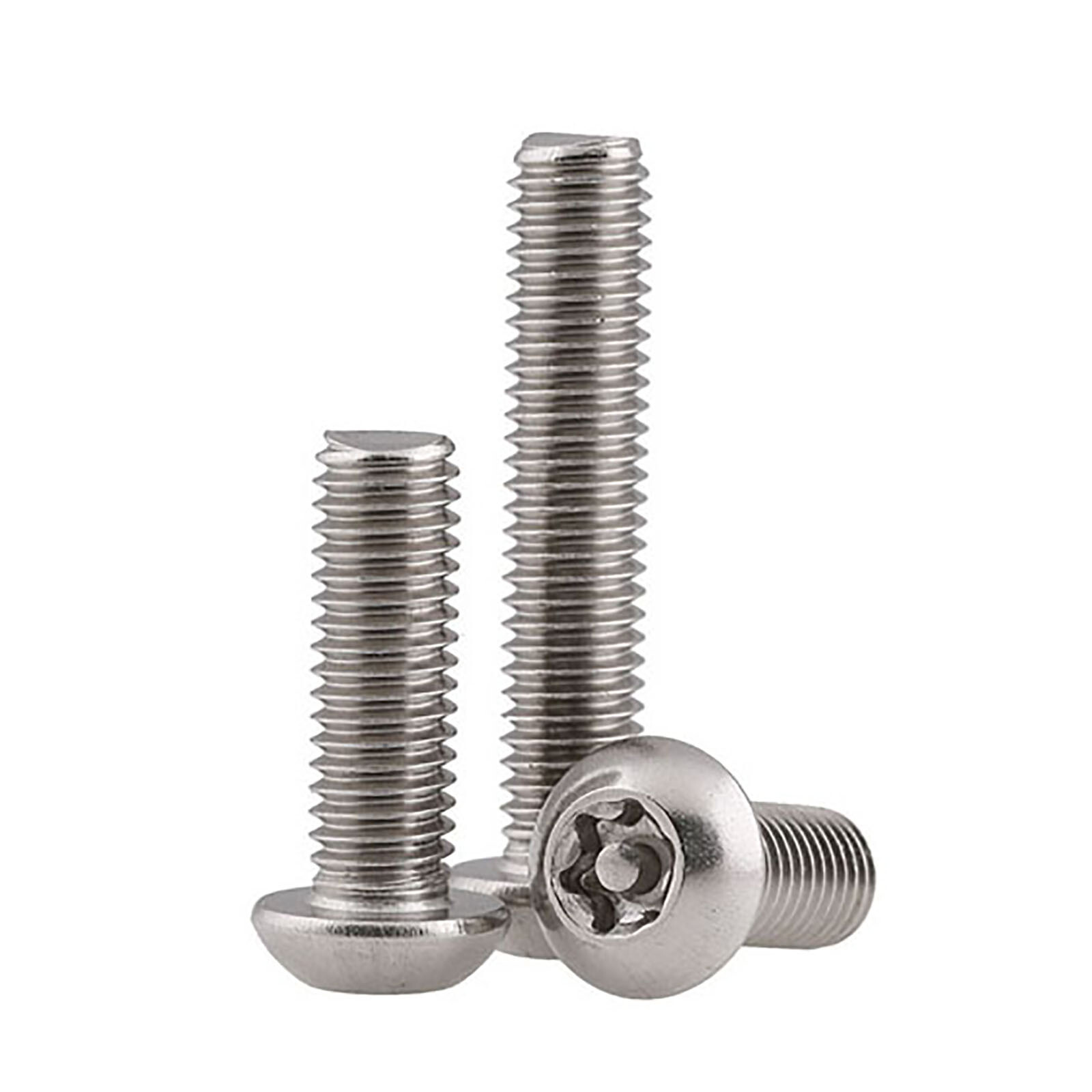 10 Stück Edelstahl Maschinenschrauben M4/M5/M6 – Kreuzschlitz, Trichterkopf, A2-70 – 12 Mm Länge – Für Holzbearbeitung