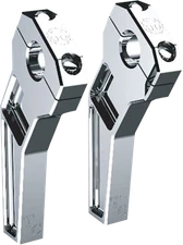 Todd's Cycle 1" Clamping Pullback Riser 6" Rise Chrome TD-R12-06