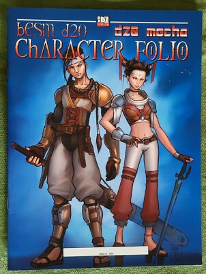 BESM d20 Mecha: Character Folio