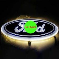 7 inch White LED Emblems For Ford 99-16 Front...