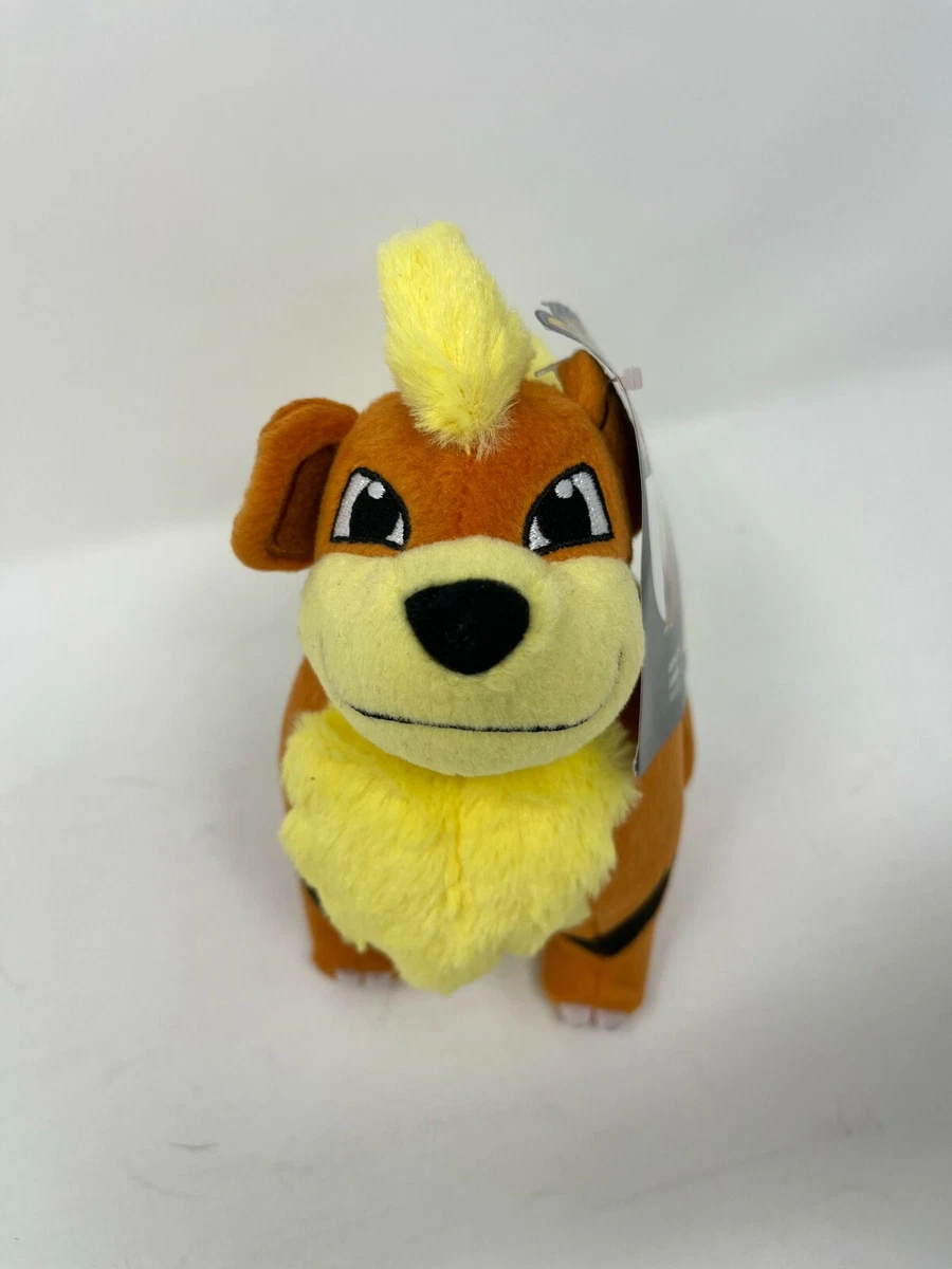 TOMY Pok mon Growlithe Plush Official Licensed Merchandise