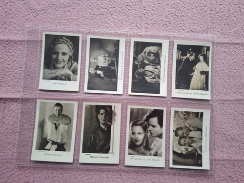 MILLHOFF DE RESZKE - SERIE ESTRELLAS DE CINE TAMAÑO 6 M X 17 TARJETAS GD - Imagen 2 de 7