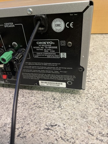 Onkyo AV Receiver 7.1 Modell TX- SR505E - Bild 10 von 10