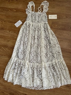 NWT Joyfolie Arly Dress in Birch Size 5 Lace