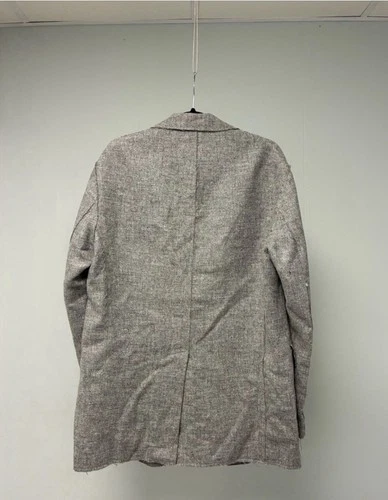 $1695 Brand New R13 Oversized Ragged Blazer Grey Small image 7