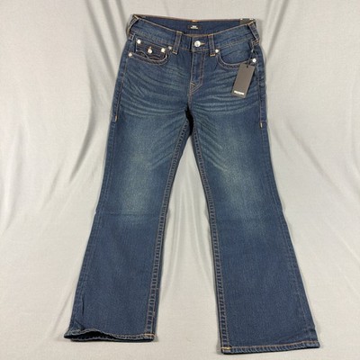 True Religion Jeans Ricky Flap SN 32 x 32 Last Call Cotton Polyester MSRP $149