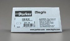 PARKER 3106 60 62 / 31066062 (BOX of 10) 1/2 to 3/8 legris