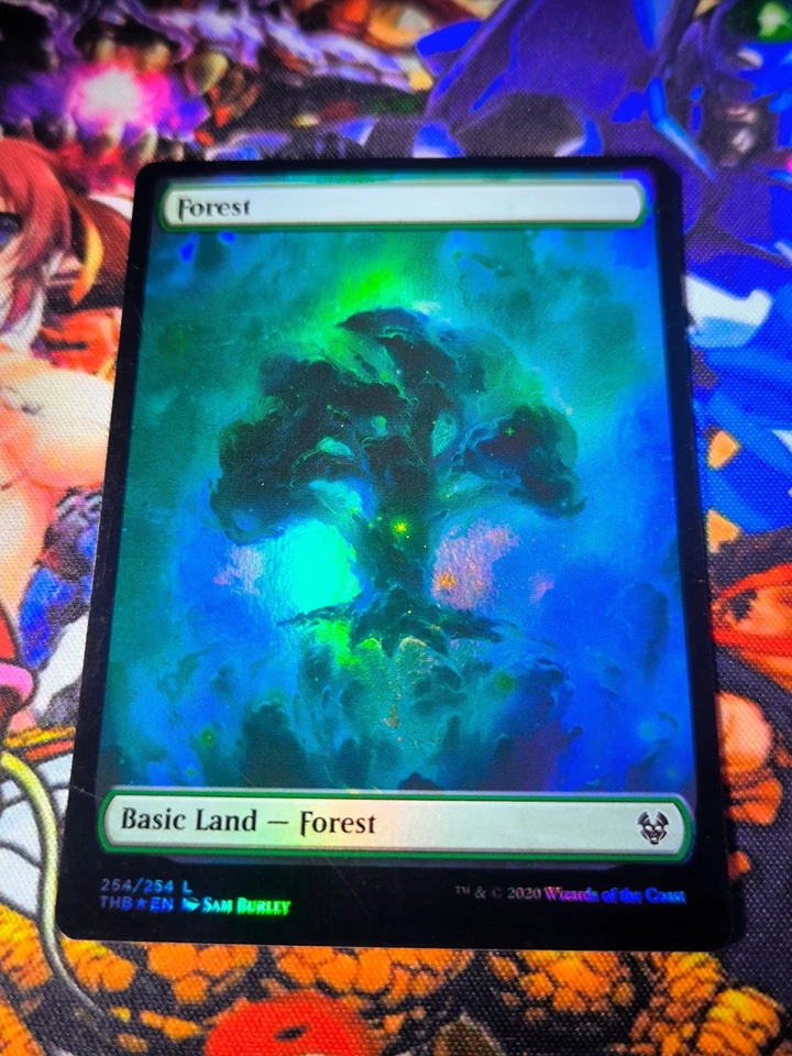 MTG Forest 🇬🇧 Nm Full Art Nyx Constellation Land FOIL Theros:Beyond Death OG - Bild 2 von 4