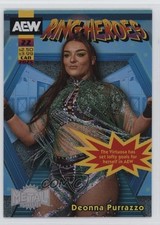 2025 Skybox Metal Universe AEW All Elite Wrestling Gold /99 Deonna Purrazzo 4g8