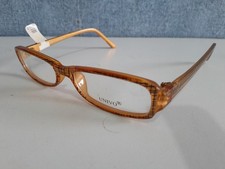 UNIVO 13 BROWN TAN CHECK EYEGLASSES FULL RIM FRAMES ONLY GLASSES 50-20