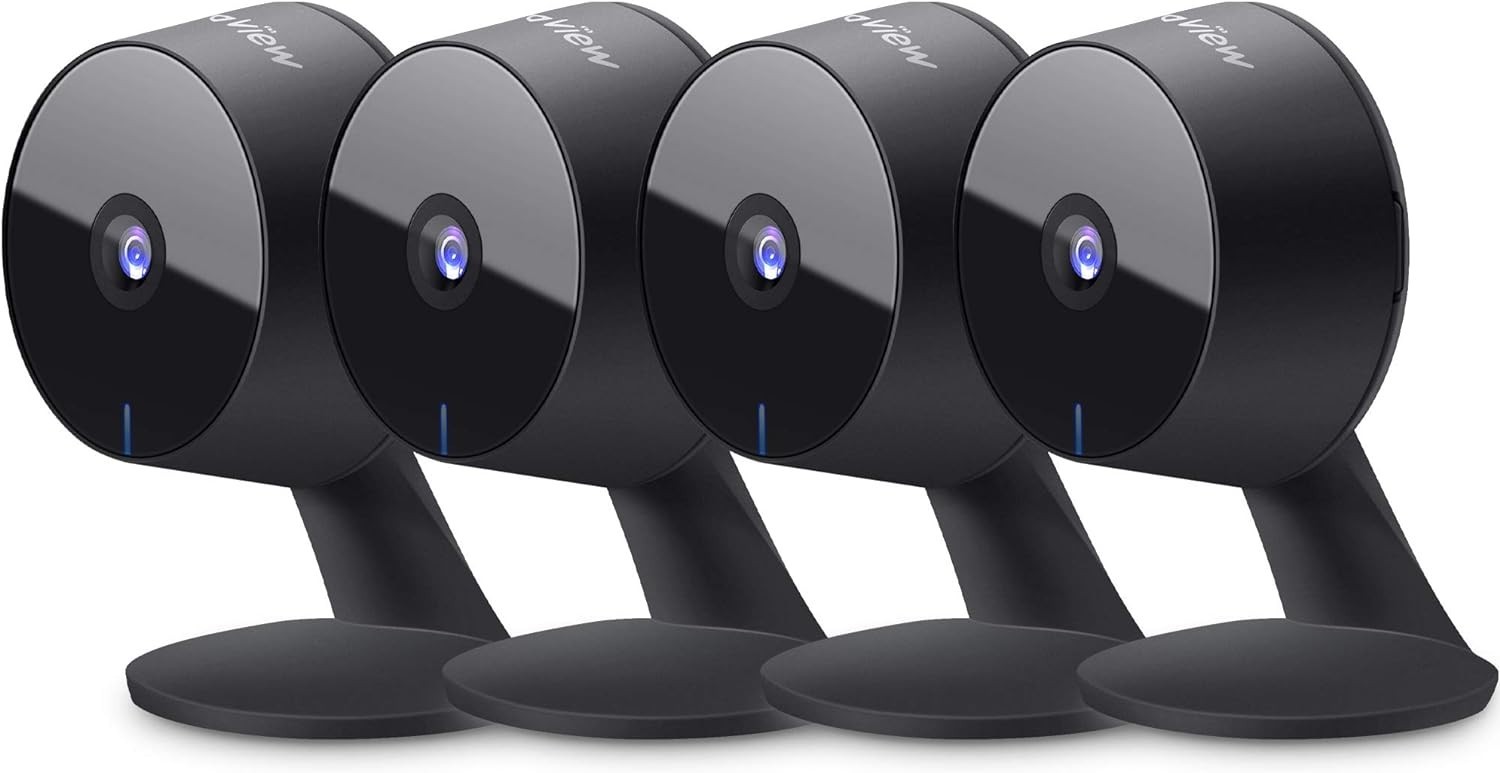 4pcs, Home Security Camera Indoor 1080p, Wi-fi Cameras