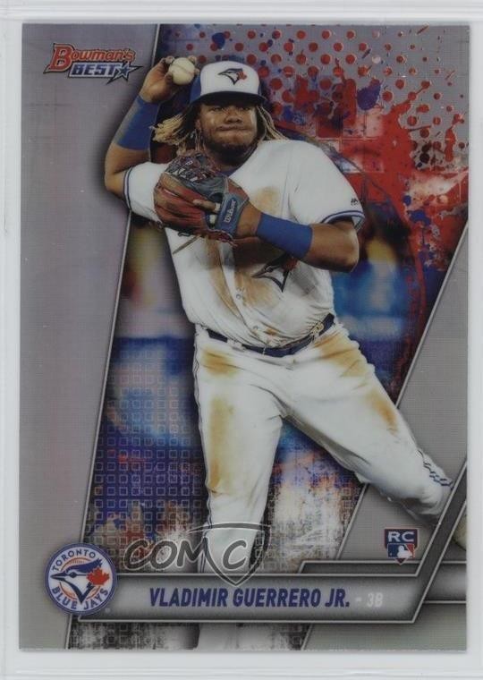 2019 Bowman's Best Refractor Vladimir Guerrero Jr #26 vs3