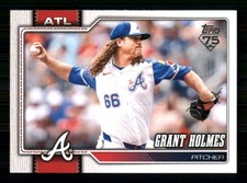2026 Topps #182 Grant Holmes Atlanta Braves 63717