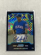 2004 Bowman Chrome - First Year Autograph Joaquin Arias #346 X-Fractor (AU, RC)