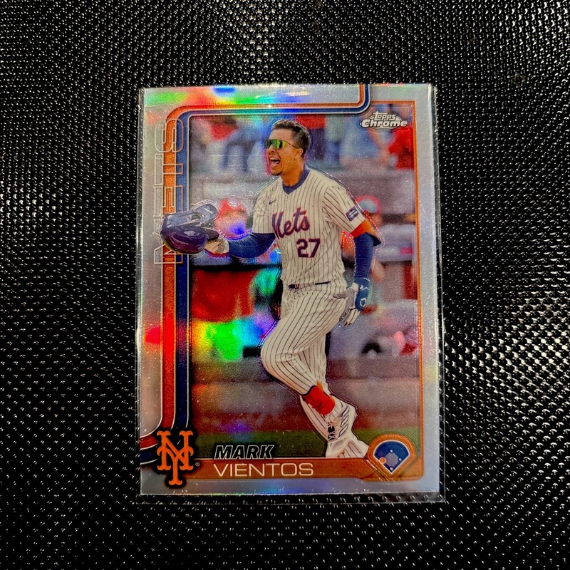 Mark Vientos Refractor 2025 Topps Chrome #129