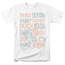 Looney Tunes - Duck Season Rabbit Season Adult T-Shirt