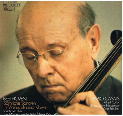 Beethoven: Cellosonaten (Violonaten) / Casals, Horszowski - LP