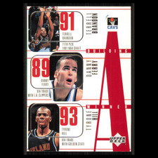 Terrell Brandon/Danny Ferry/Tyrone Hill/Bobby Phills/Bob Sura #140 1996 Card NBA