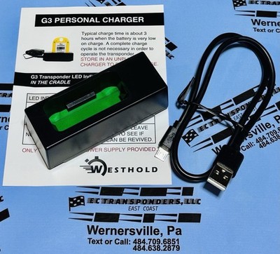 WESTHOLD TRANSPONDER CHARGER COMBO - FOR G3 SERIES