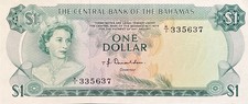 Bahamas 1 Dollar, P-35a (L.1974) -  UNC