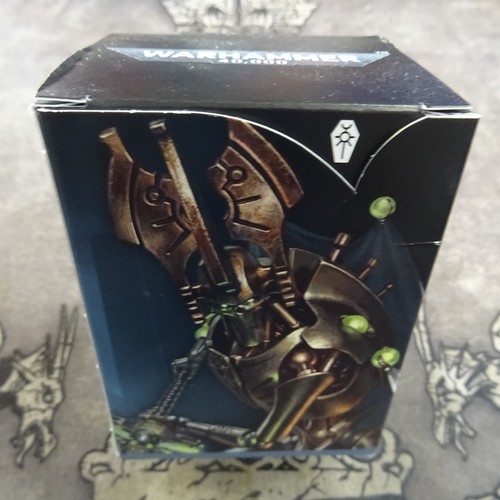NECRON DYNASTIES - Commander Deck MtG Universes Beyond 40k - geöffnet ungespielt NM