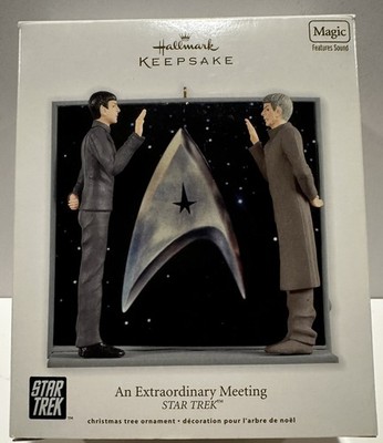 2012  An Extraordinary Meeting  Star Trek Hallmark Keepsake Ornament- NEW