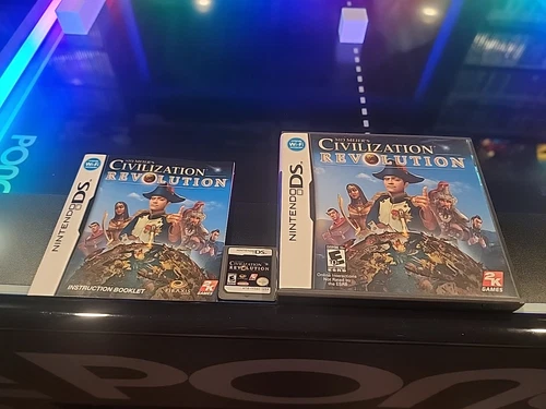Sid Meier's Civilization Revolution Nintendo DS Complete CIB Tested Working