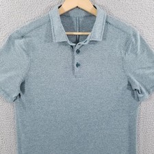 Lululemon Polo Shirt Mens XS Golf Athleisure Performance Pique Knit Commute