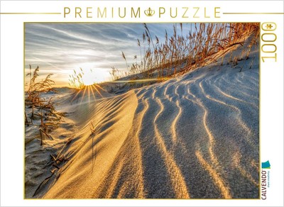 CALVENDO Puzzle Sandwege im Frühlingswind | 1000 Teile Lege-Größe 64x48cm Foto-P