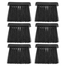 6 Pcs Fireplace Accessory Parts Brush Head for Wood Burning Stove