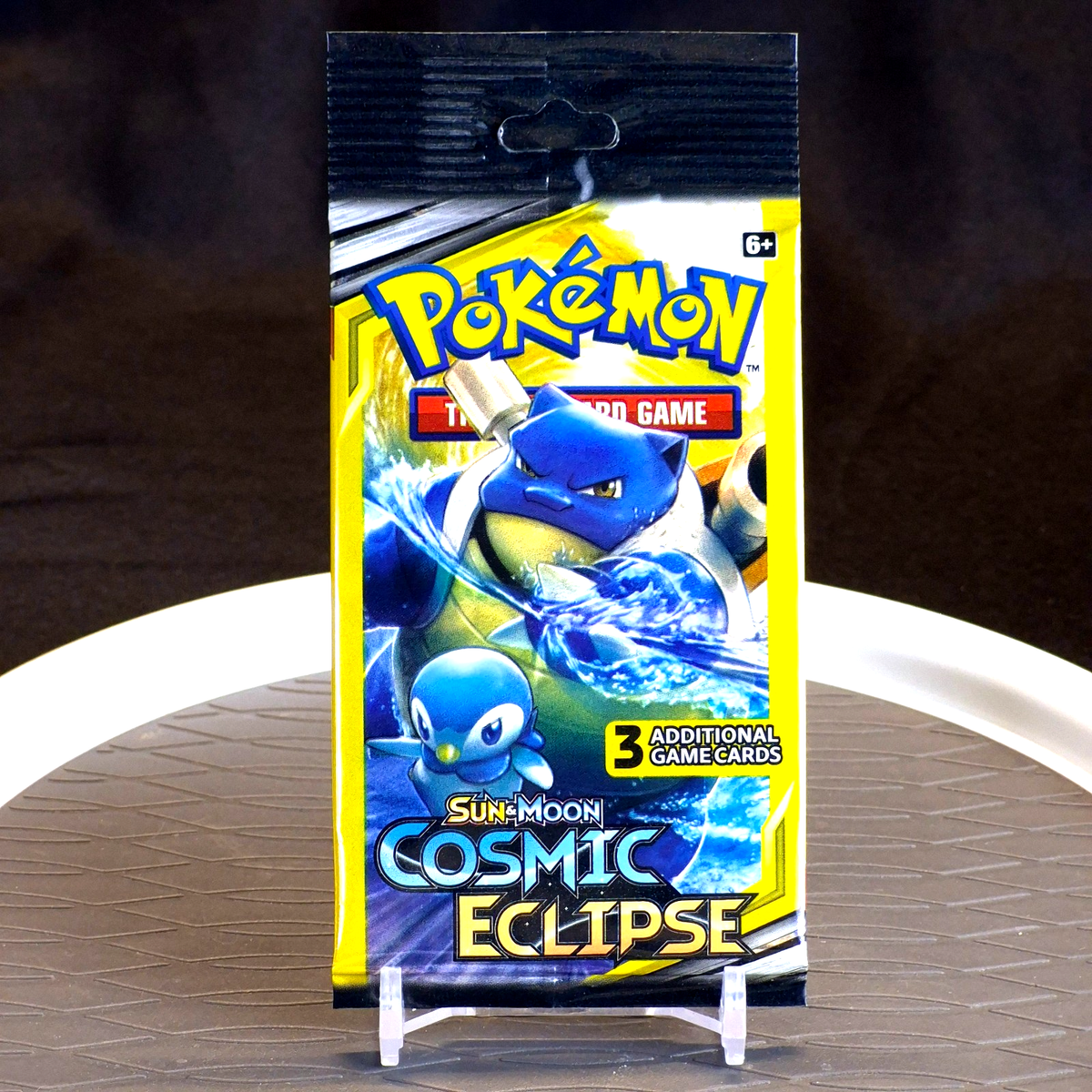 pokemon sun and moon cosmic eclipse booster pack Pokmon TCG: & Moon: Pack: 3 Each booster pack contains 10 Pokemon trading cards and a code card for the trading card game online. Pokemon TCG: Sun & Moon
