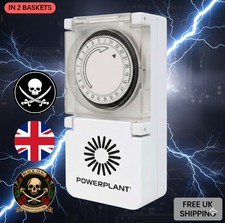 Power Plant Heavy Duty Timer 15A 120V Digital Programmable Hydroponic Grow Light