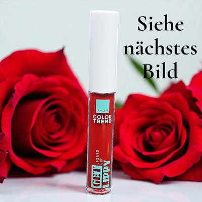 Avon  COLORTREND Get Lippy Lippenstift flüssige Lippenfarbe Liquid  Bold Coral