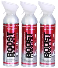 Boost Oxygen 10L Canister - Pink Grapefruit -(3 Pack)